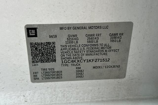 2019 Chevrolet Silverado 3500 HD LTZ