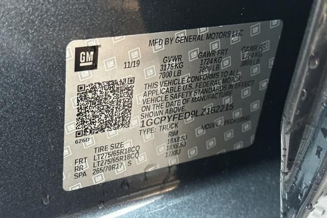 2020 Chevrolet Silverado 1500 LT Trail Boss