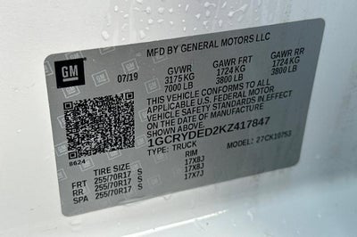 2019 Chevrolet Silverado 1500 LT