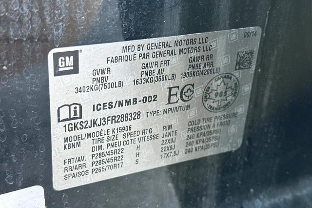 2015 GMC Yukon XL Denali