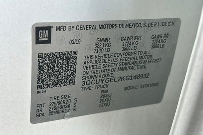 2019 Chevrolet Silverado 1500 LTZ