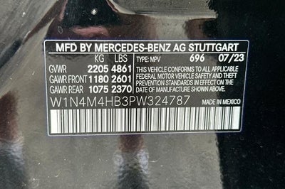 2023 Mercedes-Benz GLB GLB 250