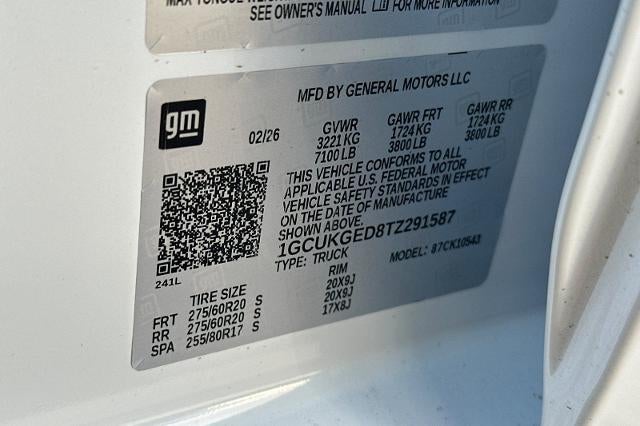 2026 Chevrolet Silverado 1500 LTZ