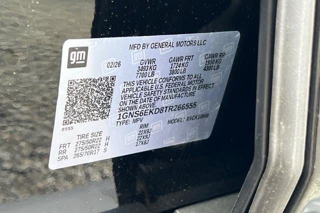 2026 Chevrolet Suburban RST