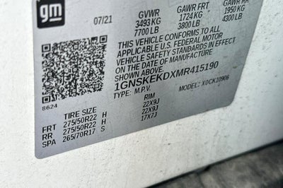 2021 Chevrolet Suburban RST