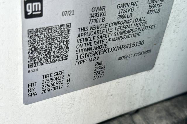 2021 Chevrolet Suburban RST