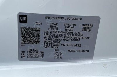 2026 GMC Sierra 2500 HD SLE