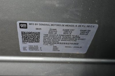 2025 Chevrolet Blazer RS