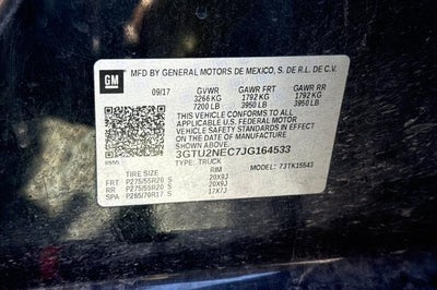 2018 GMC Sierra 1500 SLT