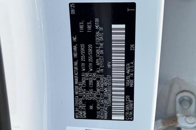 2025 Toyota Grand Highlander XLE