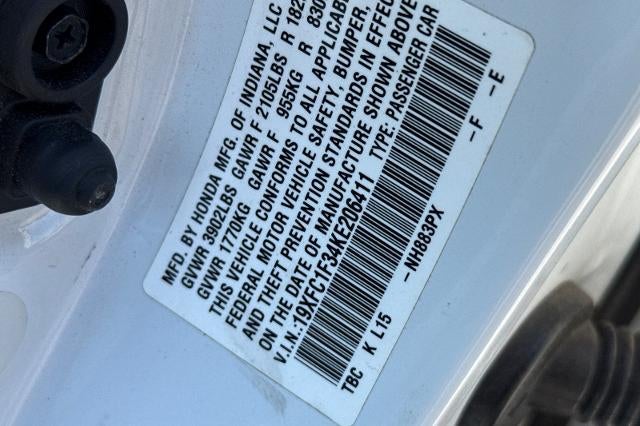 2019 Honda Civic Sedan EX