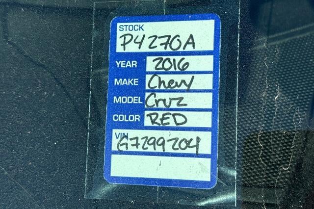 2016 Chevrolet Cruze Premier