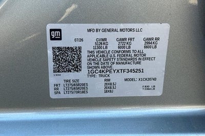 2026 Chevrolet Silverado 2500 HD LTZ
