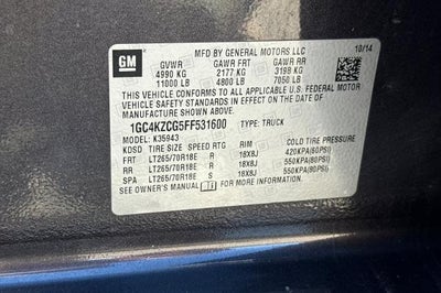 2015 Chevrolet Silverado 3500 HD LT