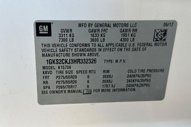 2017 GMC Yukon Denali