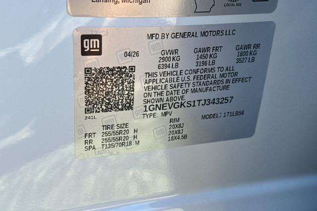 2026 Chevrolet Traverse LT