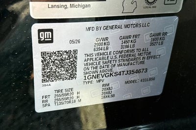 2026 Chevrolet Traverse LT