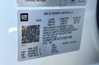 2026 Chevrolet Traverse Z71