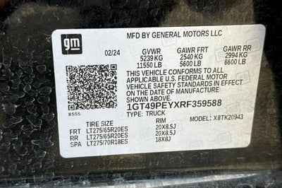 2024 GMC Sierra 2500 HD AT4