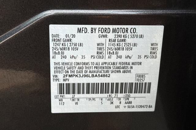 2020 Ford Edge SEL