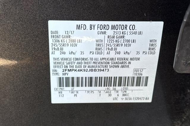 2018 Ford Edge Titanium