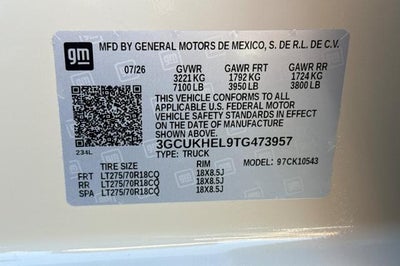 2026 Chevrolet Silverado 1500 ZR2