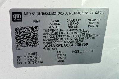 2025 Chevrolet Equinox LT