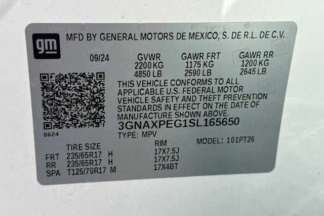 2025 Chevrolet Equinox LT