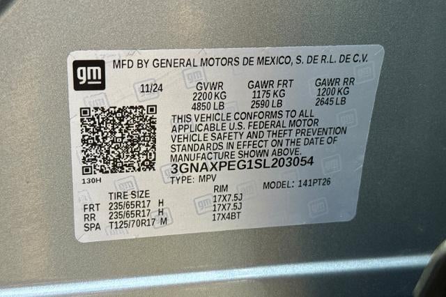 2025 Chevrolet Equinox LT