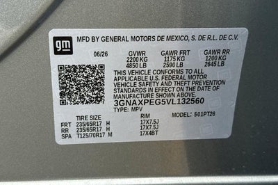 2027 Chevrolet Equinox LT