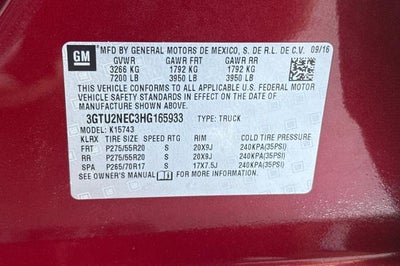 2017 GMC Sierra 1500 SLT