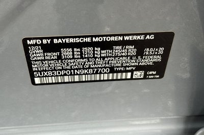 2022 BMW X3 M40i