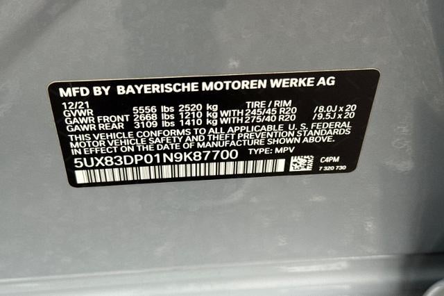 2022 BMW X3 M40i