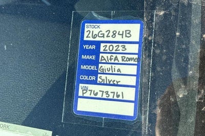 2023 Alfa Romeo Giulia BASE