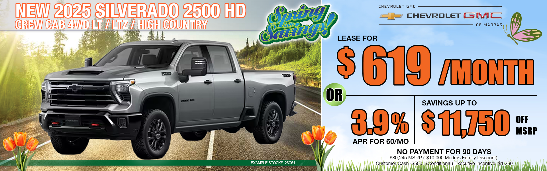 NEW CHEVY SILVERADO 2500 HD 