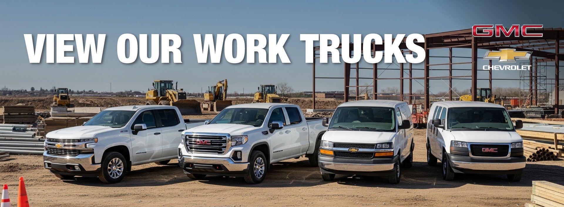 View Our Work Trucks