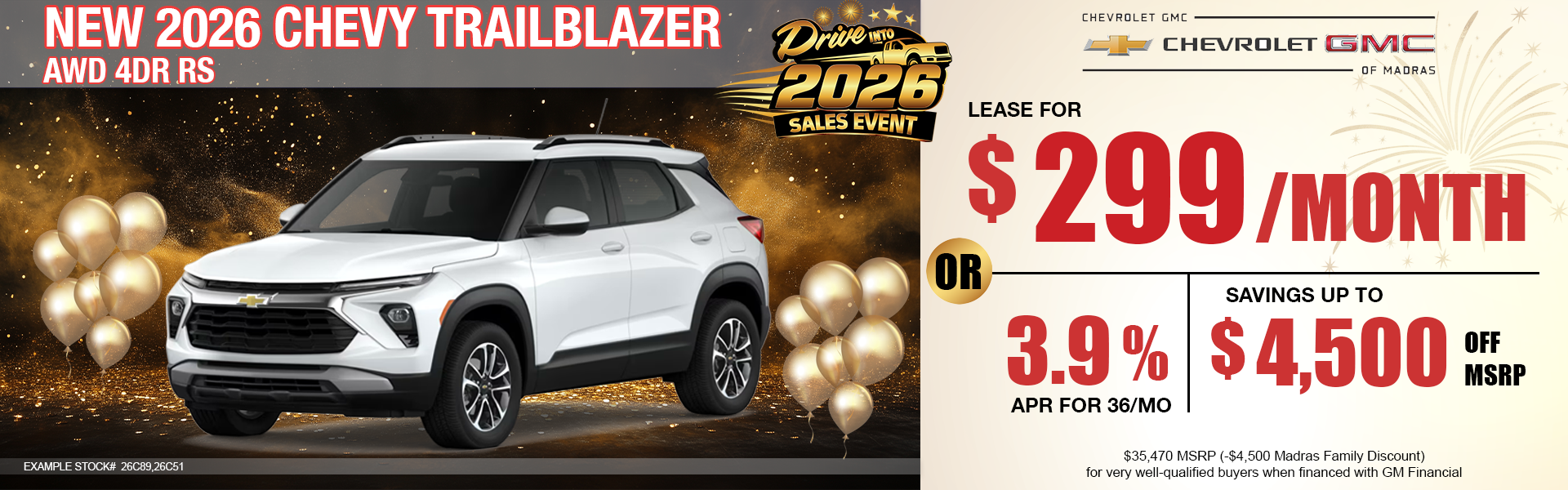 NEW 2026 CHEVY TRAILBLAZER