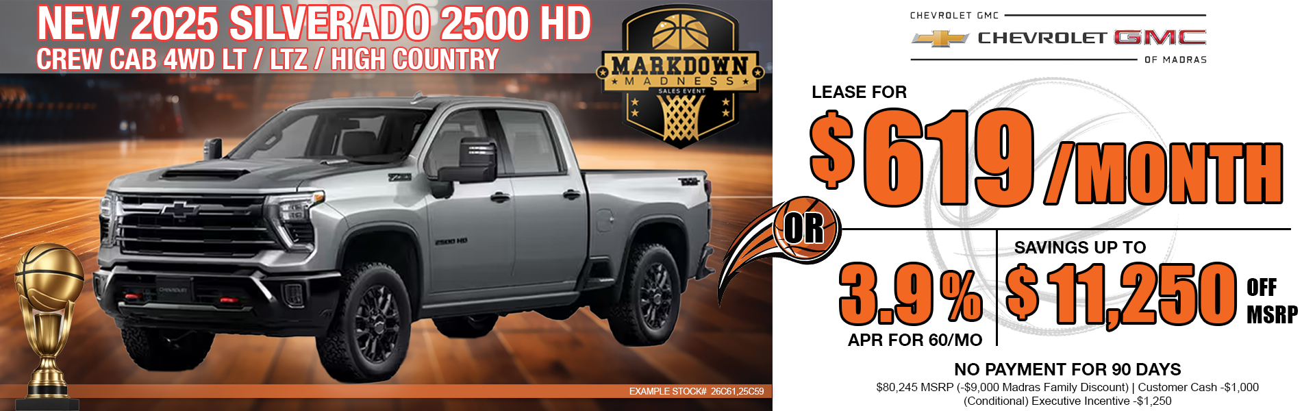 NEW 2025 SILVERADO 2500 HD