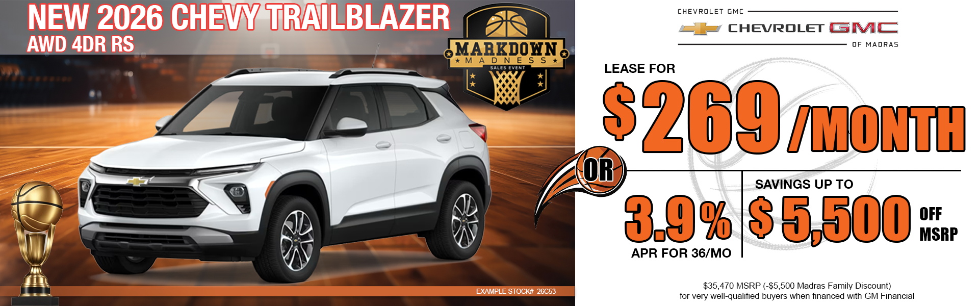 NEW 2026 CHEVY TRAILBLAZER