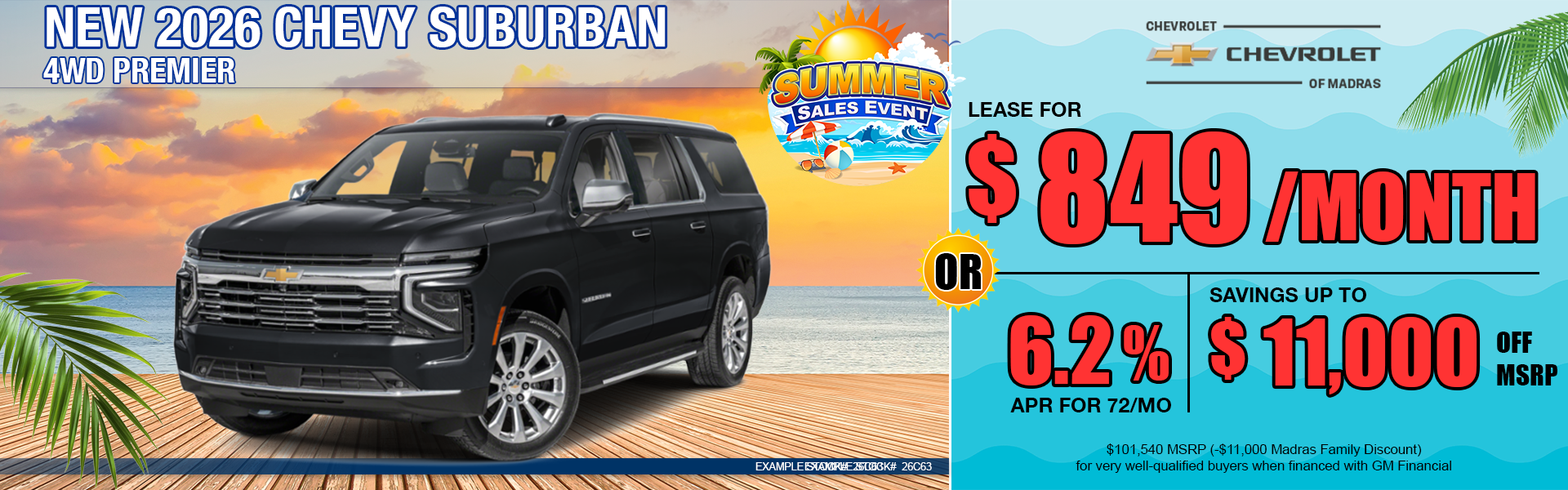 NEW 2026 CHEVY SUBURBAN