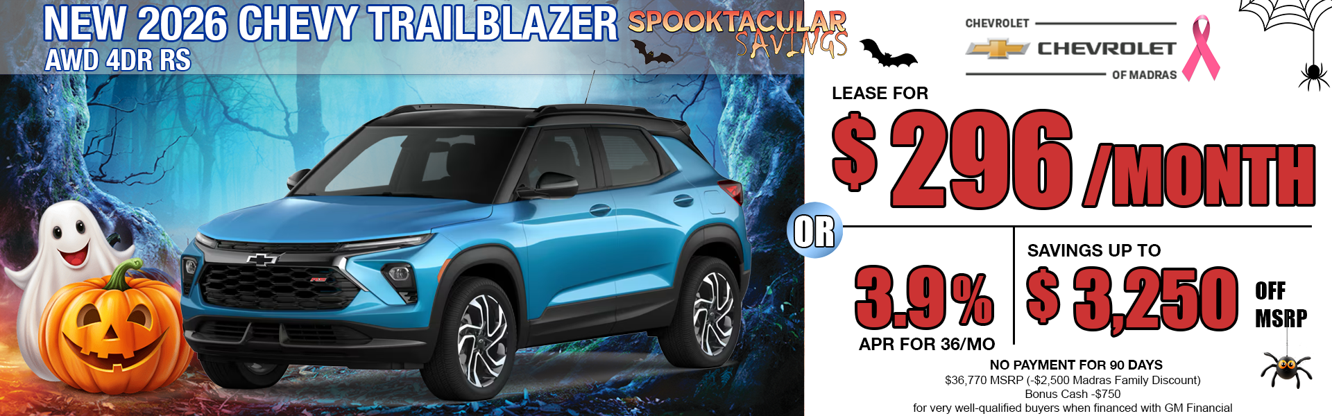 NEW 2026 CHEVROLET TRAILBLAZER