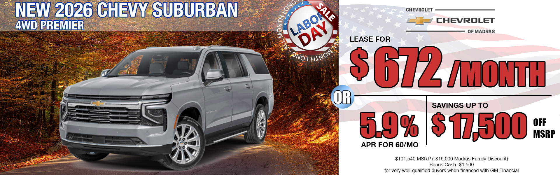 NEW 2026 CHEVY SUBURBAN